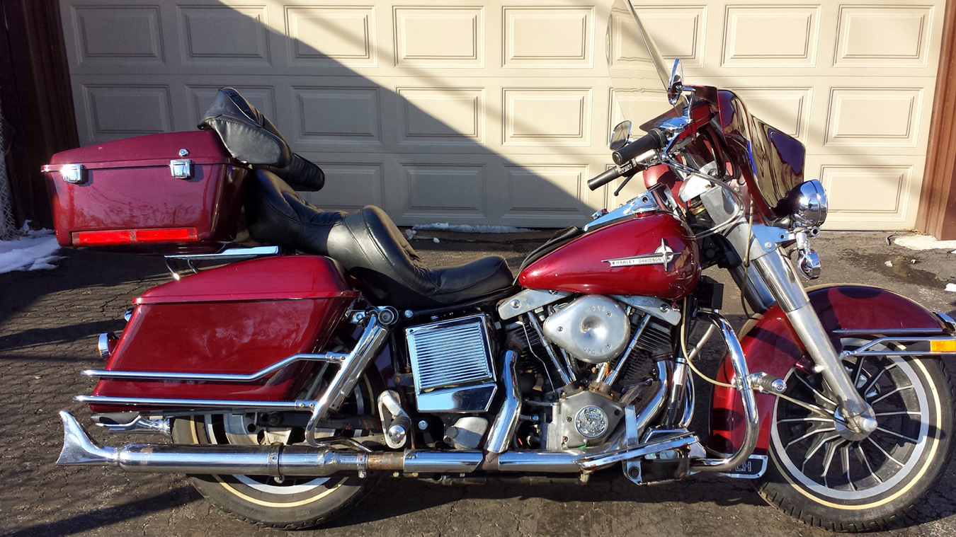 1982 harley davidson electra shop glide